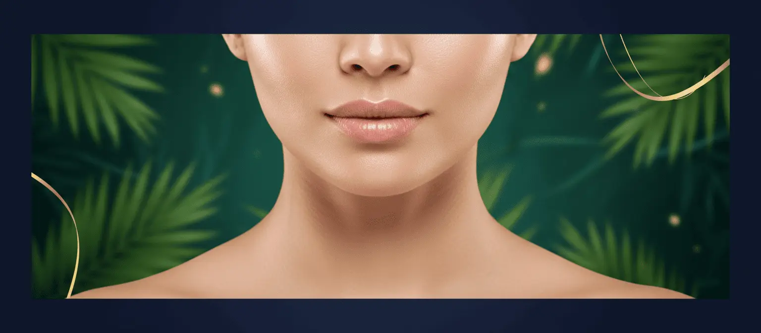 Close-up of healthy, glowing skin representing skin firmness and elasticity support